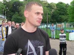 Вадим Заяць після матчу з "Єдністю". Фото Георгія Мазурашу