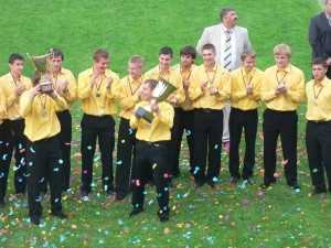 Нагородження "Буковини" за 1 місце у ІІ лізі