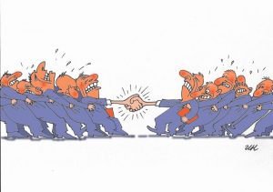 Karykatura-Peretyaguvannya